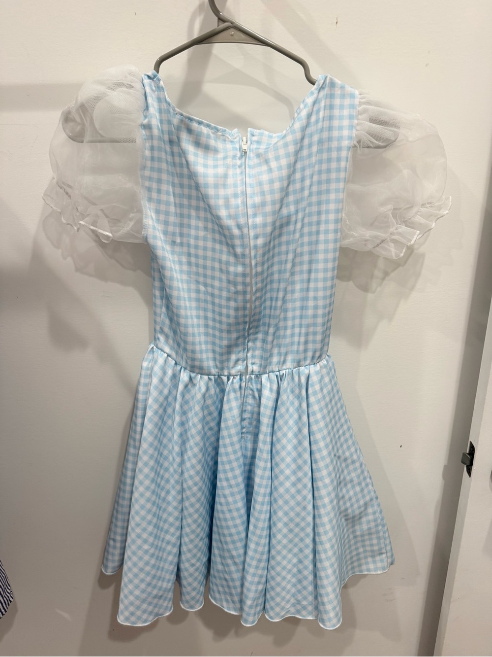 Trickz N’ Treatz Wizard of Oz Dorothy Puff Sleeve Mini Dress size XXS - Picture 2 of 3